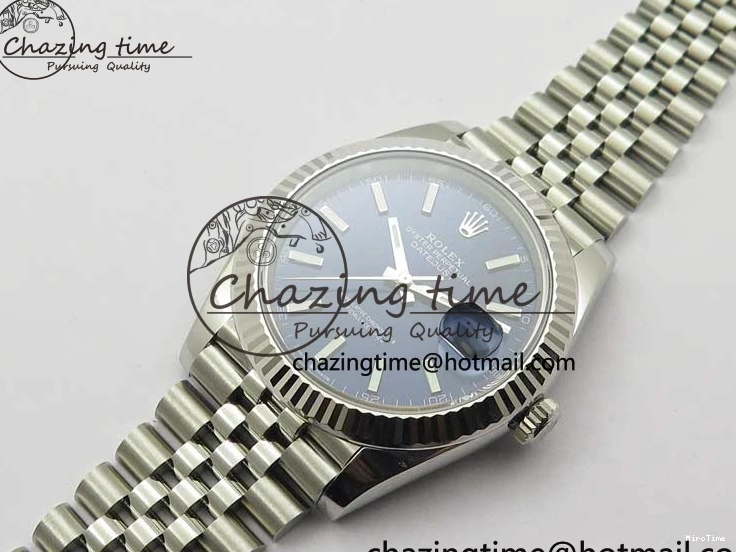 MiroTime 0327 Tailored DateJust 41 126334 904L SS VSF 1:1 Best Edition Blue Dial on 904L Jubilee Bracelet VS 2646